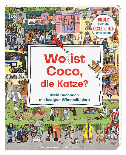 Buchcover "Wo ist Coco, die Katze?", Dorling Kindersley