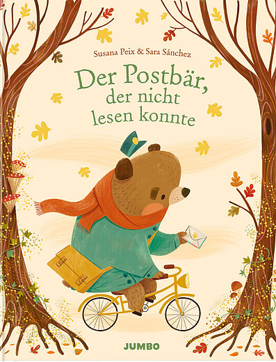 Buchcover "Der Postbär, der nicht lesen konnte", Jumbo 