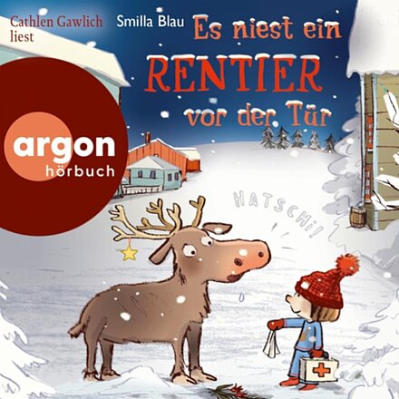 Buchcover "Es niest ein Rentier vor der Tür", argon hörbuch