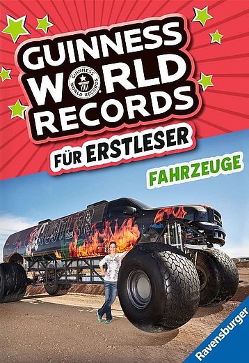 Buchcover "Guinness World Records - Fahrzeuge", Ravensburger