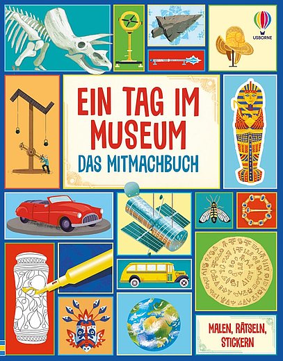 Buchcover "Ein Tag im Museum", Usborne 