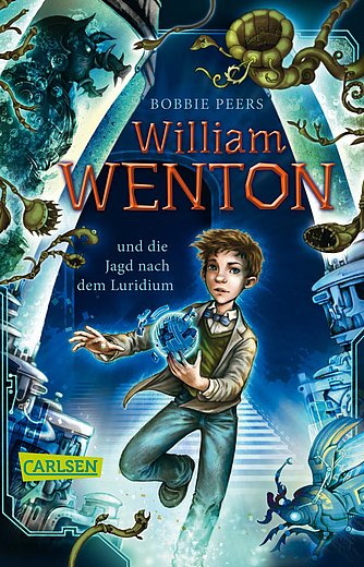Buchcover "William Wenton und die Jagd nach dem Luridium"