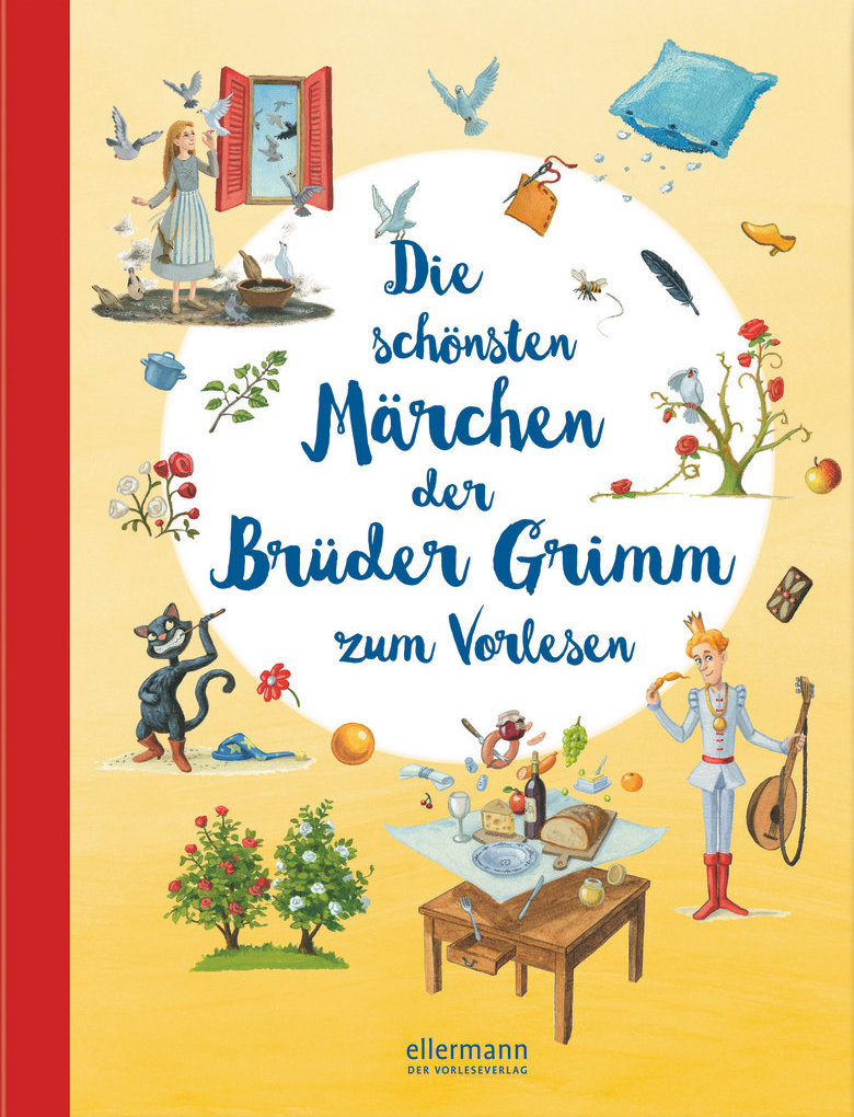 Buchcover "Die schönsten Märchen der Brüder Grimm zum Vorlesen", ellermann