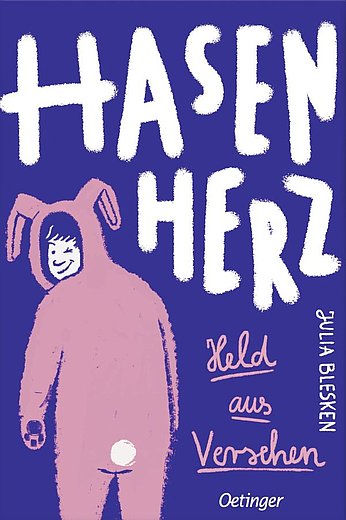 Buchcover "Hasenherz - Held aus Versehen", Oetinger 