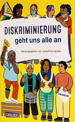 Buchcover "Diskriminierung geht uns alle an", Carlsen 
