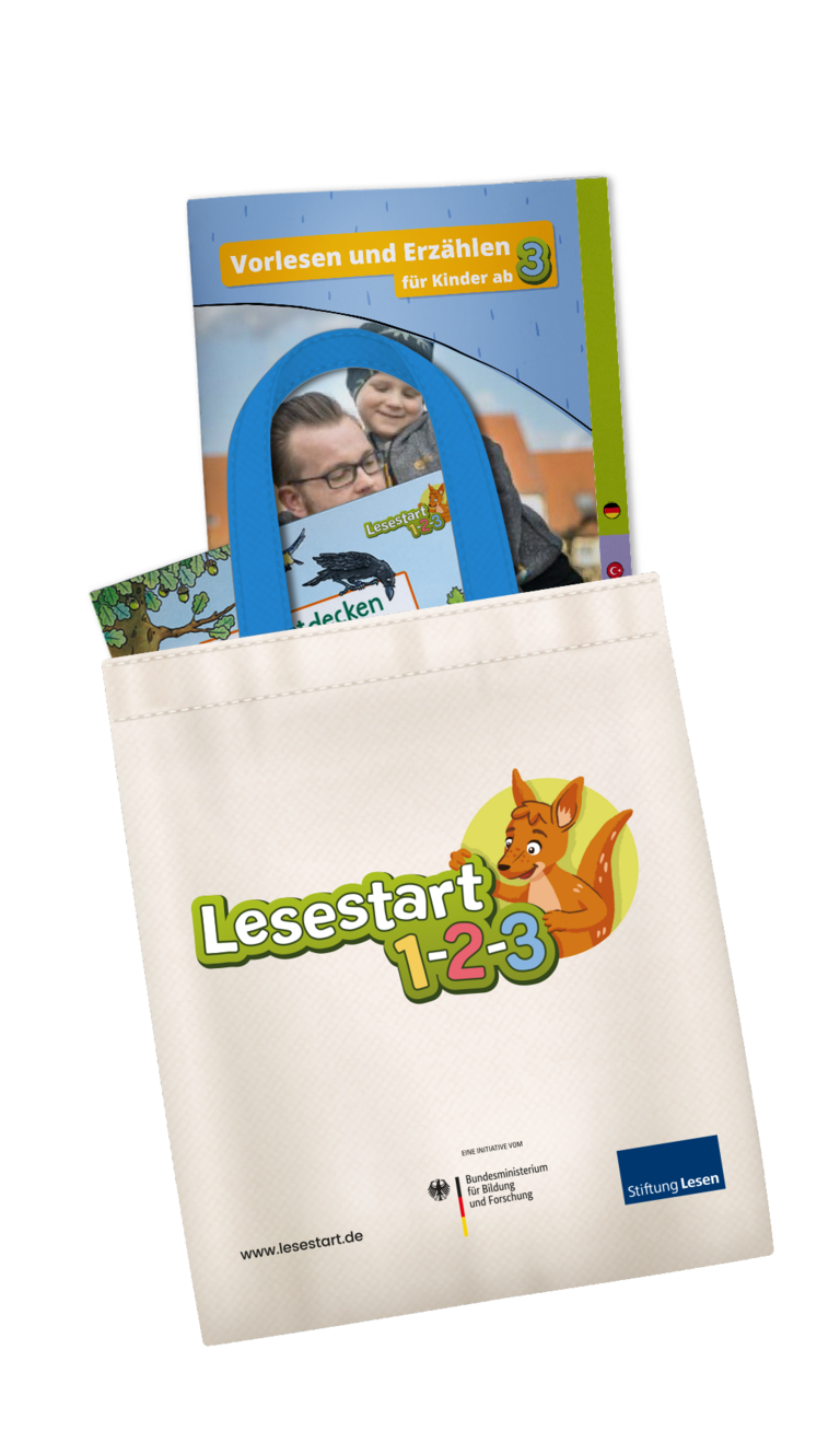 Lesestart 1-2-3: Stiftung Lesen