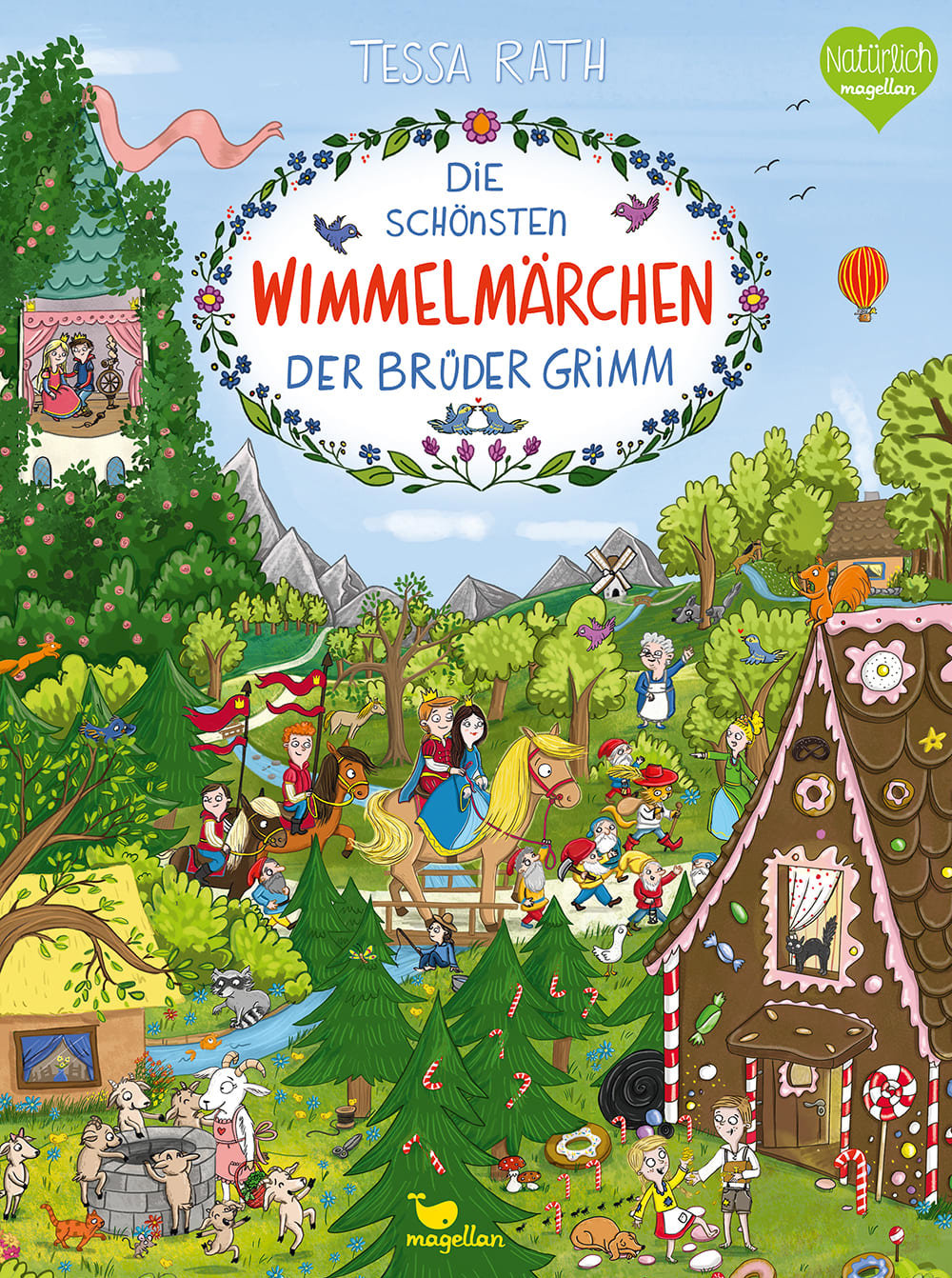 Buchcover "Die schönsten Wimmelmärchen der Brüder Grimm"