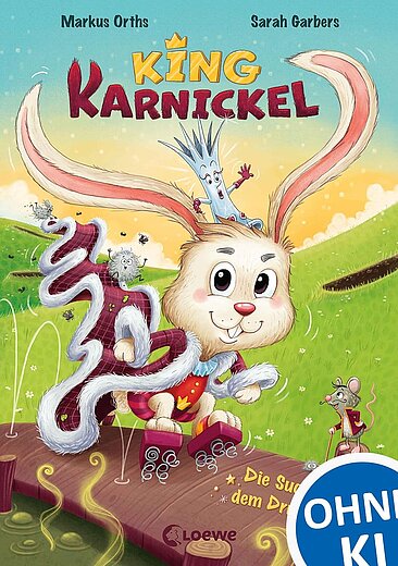 Buchcover "King Karnickel - Die Suche nach dem Druftenschaf", Loewe