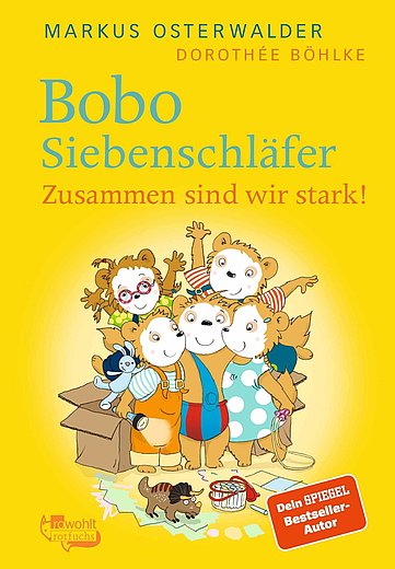 Buchcover "Bobo Siebenschläfer: Zusammen sind wir stark!", Rowohlt Rotfuchs