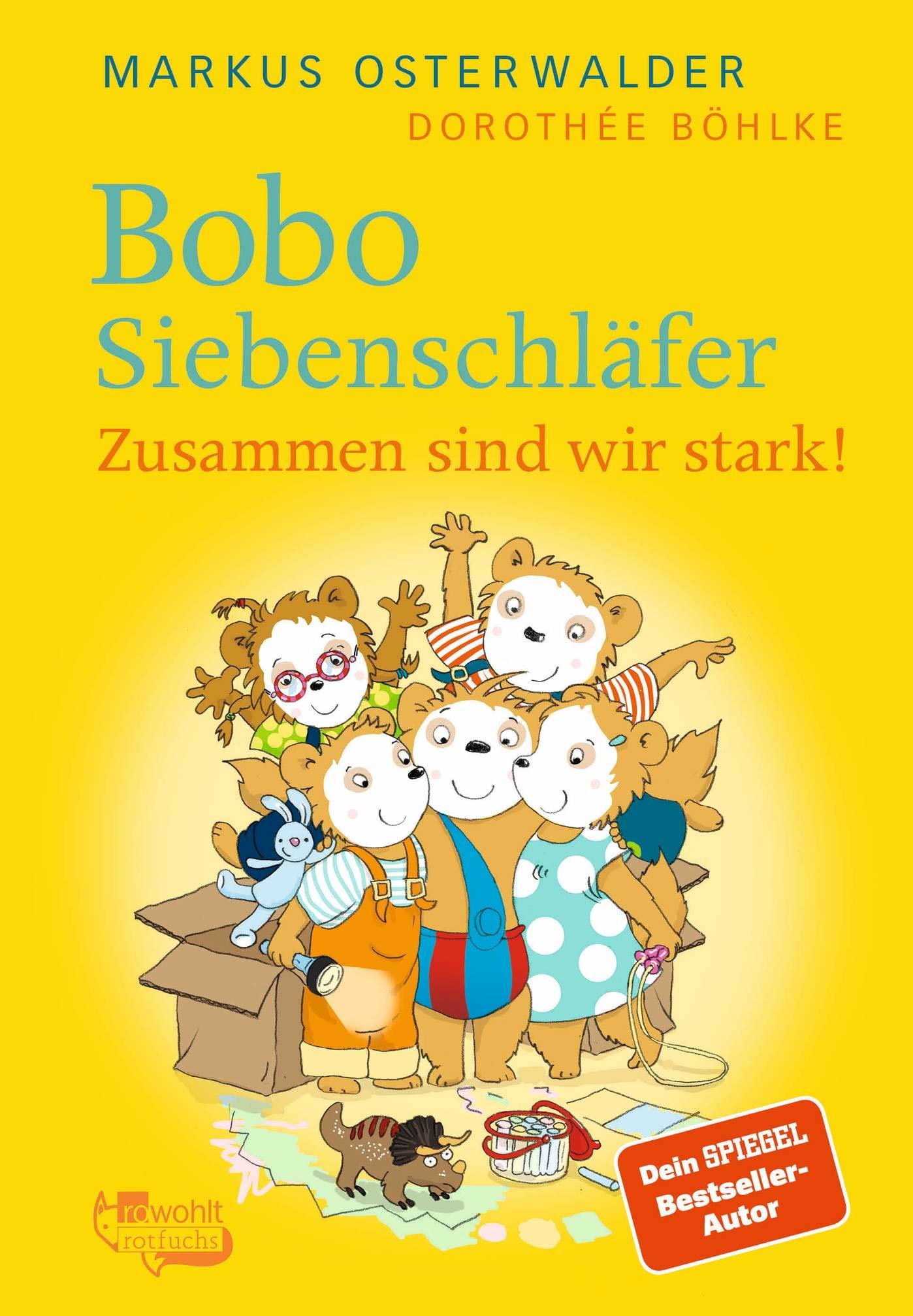 Buchcover "Bobo Siebenschläfer: Zusammen sind wir stark!", Rowohlt Rotfuchs