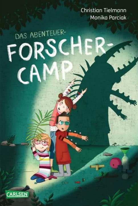 Buchcover "Das Abenteuer-Forschercamp", Carlsen