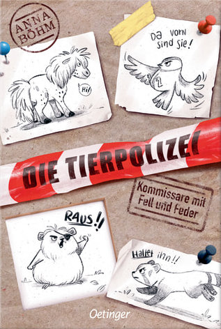 Buchcover "Die Tierpolizei - Kommissare mit Fell und Feder", Oetinger