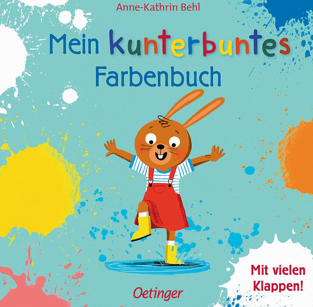Buchcover "Mein kunterbuntes Farbenbuch"