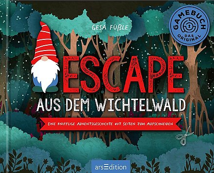Buchcover "Escape aus dem Wichtelwald", arsEdition