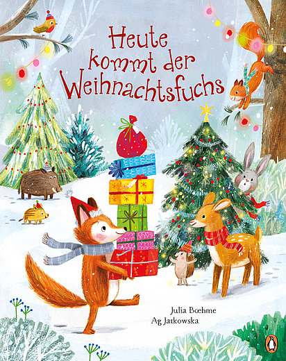 Buchcover "Heute kommt der Weihnachtsfuchs", Penguin Junior