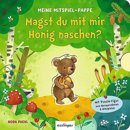 Buchcover "magst du mit mir Honig naschen?", Esslinger 