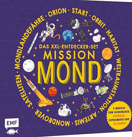 Buchcover "Das XXL Entdecker Set: Mission Mond", EMF 
