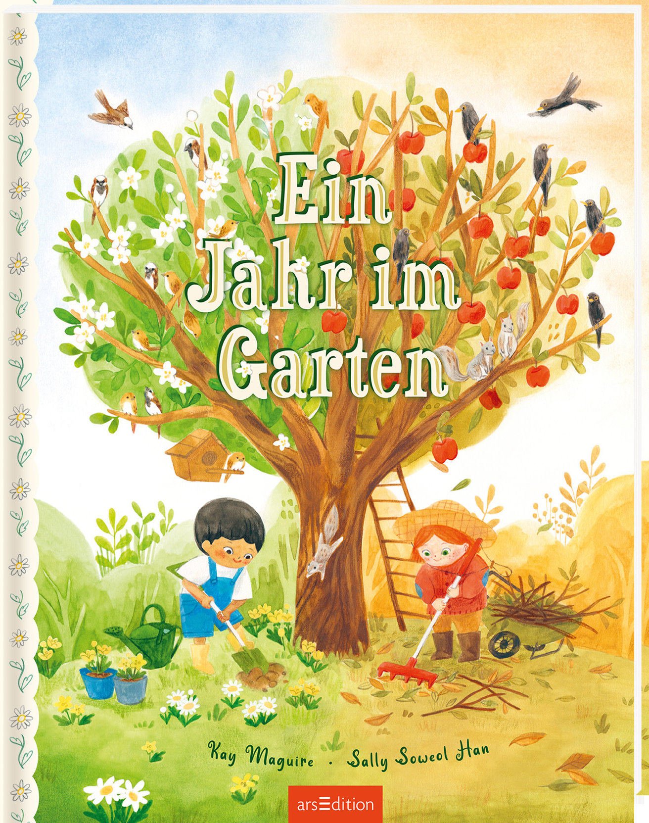 Cover, Ein Jahr im Garten, arsEdition