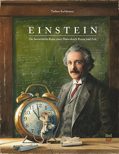 Buchcover "Einstein - Die fantastische Reise einer Maus durch Raum und Zeit", NordSüd