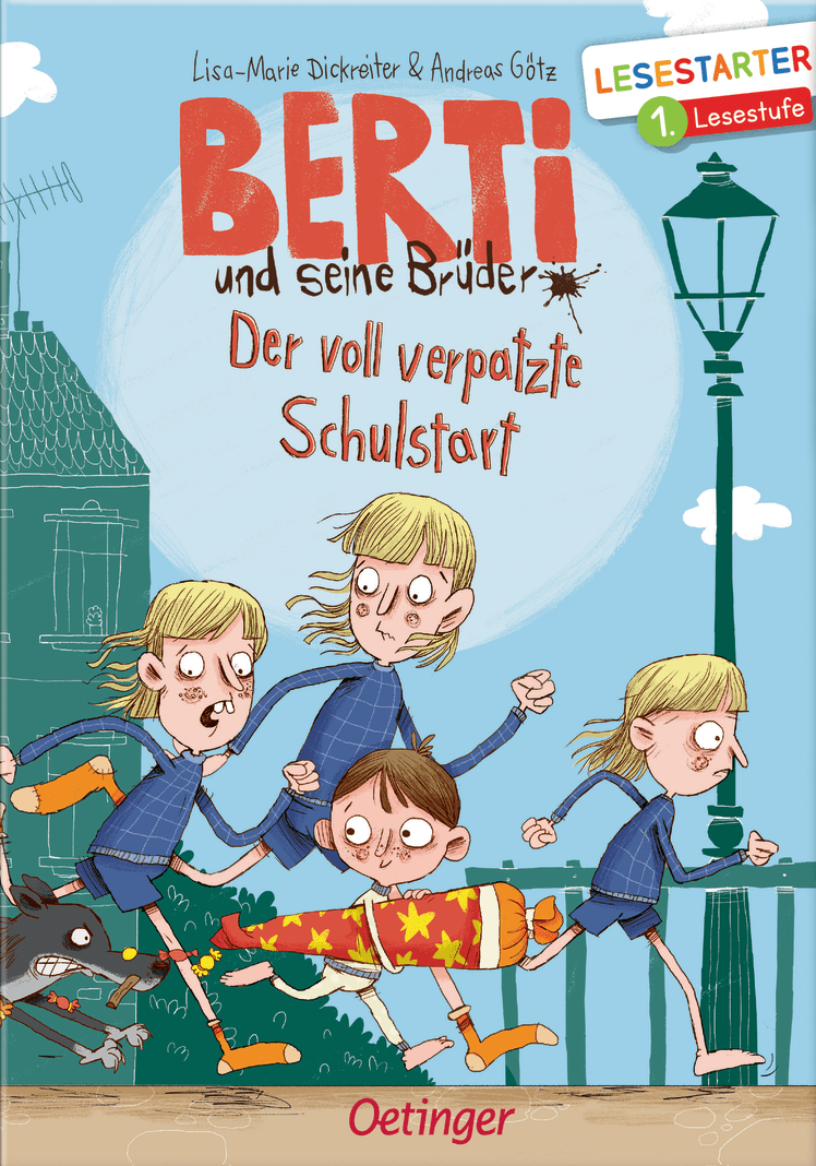 Buchcover "Berti und seine Brüder. Der voll verpatzte Schulstart"
