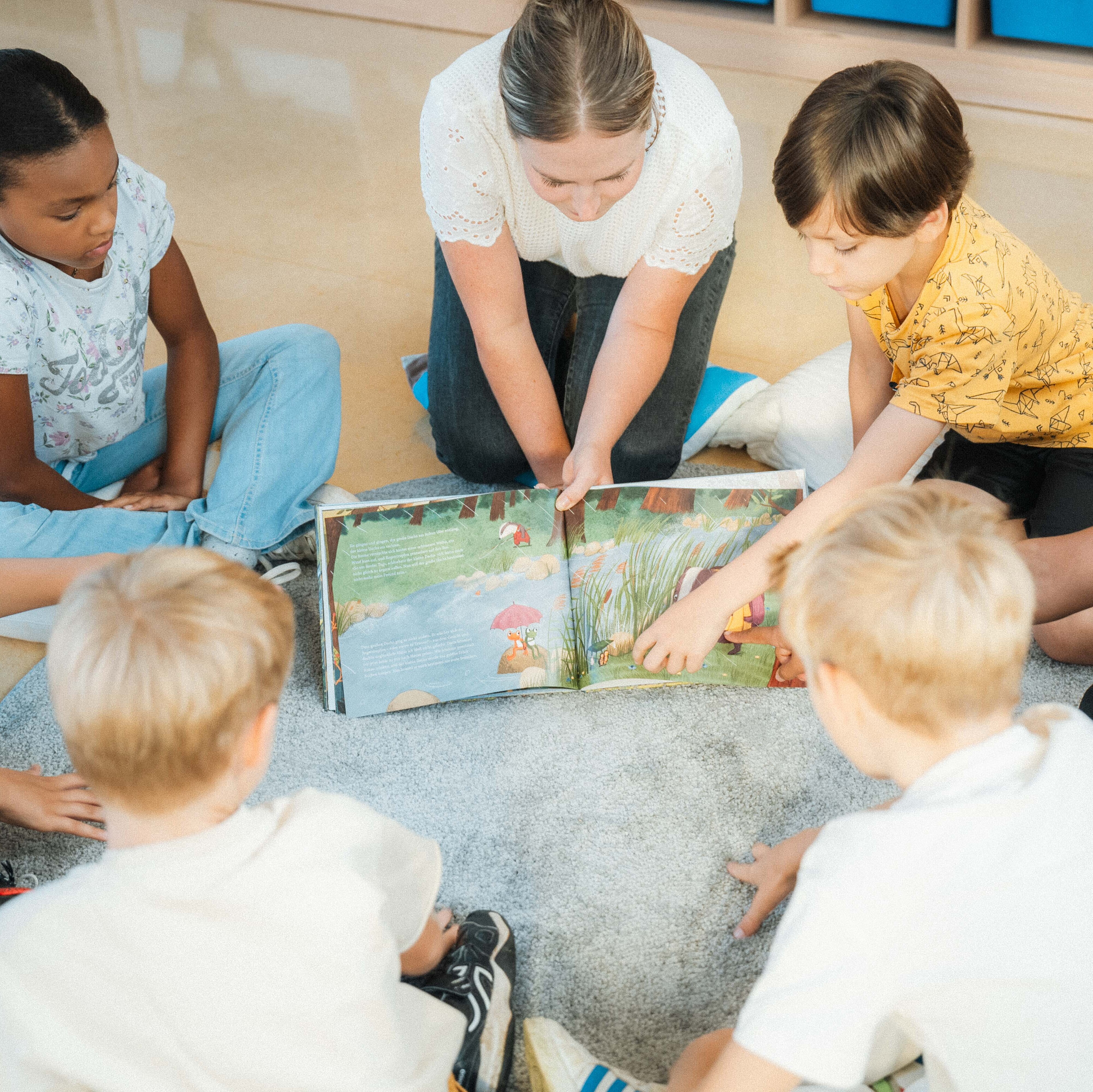 Vorlesesituation mit Kindern