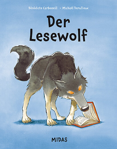 Buchcover "Der Lesewolf", Midas