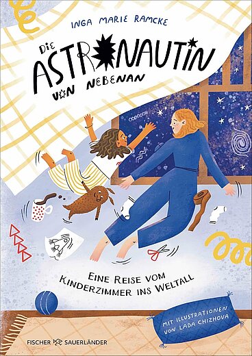 Buchcover "Die Astronautin von Nebenan", Fischer Sauerländer
