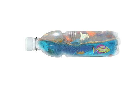 Aktionsidee „Unterwasserwelt in der Flasche"