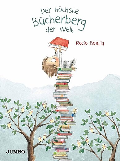 Buchcover "Der höchste Bücherberg der Welt", JUMBO