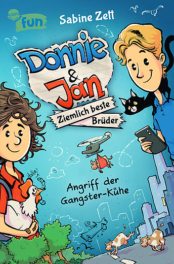 Buchcover "Donnie und Jan", Arena Fun