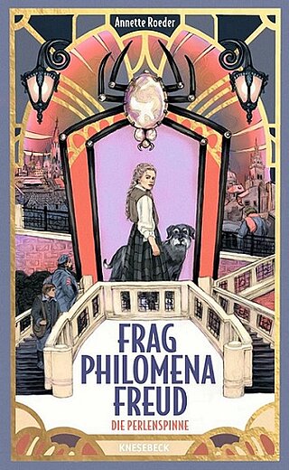 Buchcover "Frag Philomena Freud - Die Perlenspinne", Knesebeck 