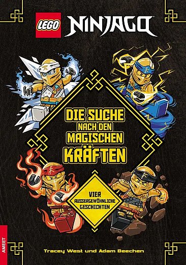 Buchcover "Lego Ninjago:Die Suche nach den magischen Kräften", Ameet 