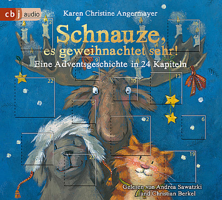Cover "Schnauze, es geweihnachtet sehr", cbj audio 