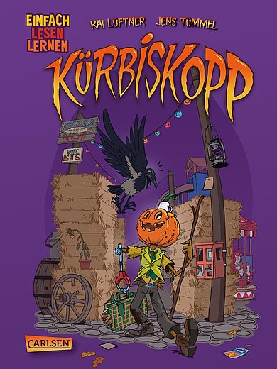 Buchcover "Kürbiskopp", Carlsen 