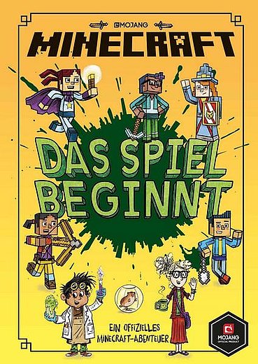 Buchcover "Minecraft - Das Spiel beginnt"