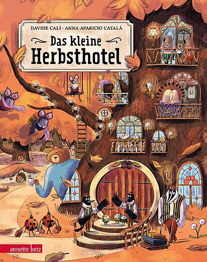 Buchcover "Das kleine Herbsthotel", Annette Betz 