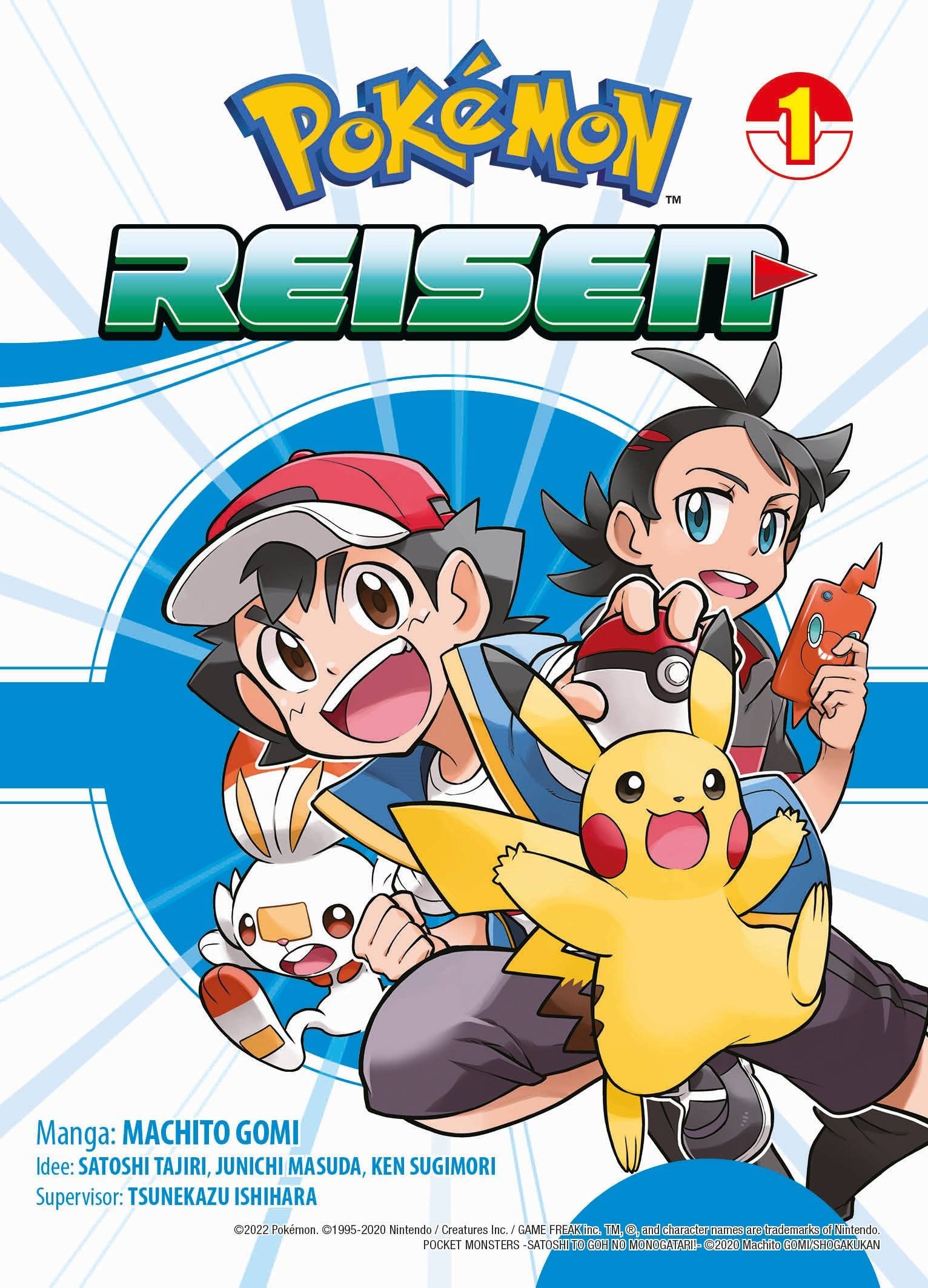 Buchcover "Pokémon: Reisen Band 1", Panini Manga