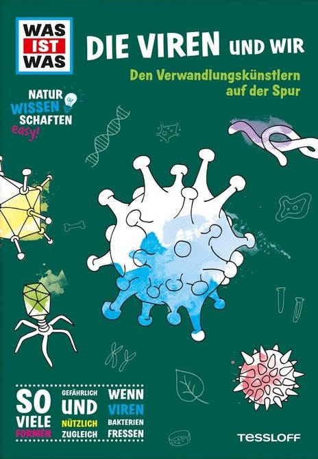 Buchcover "Was ist Was: Die Viren und wir", Tessloff