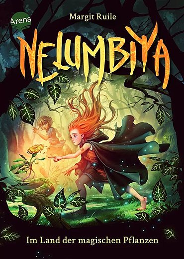 Buchcover "Nelumbiya -im Land der magischen Pflanzen", Arena 