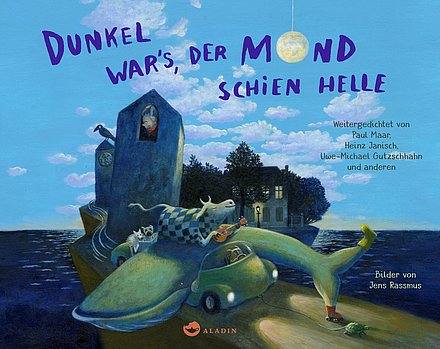 Buchcover "Dunkel war's, der Mond schien helle", Aladin