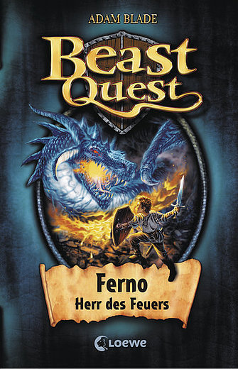 Buchcover "Ferno, Herr des Feuers"