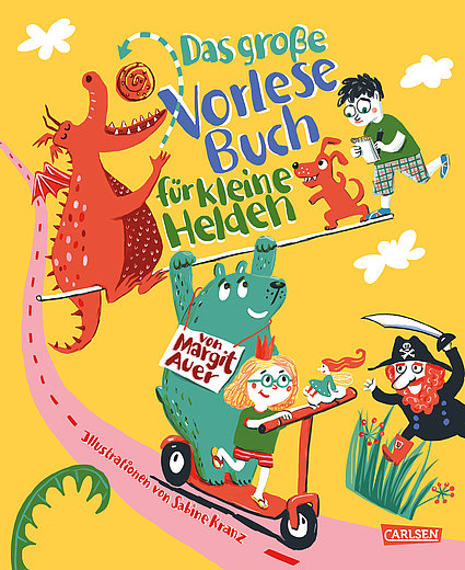 Buchcover "Das große Vorlesebuch für kleine Helden"