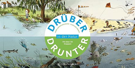 Buchcover "Drüber und Drunter: Natur", Gerstenberg