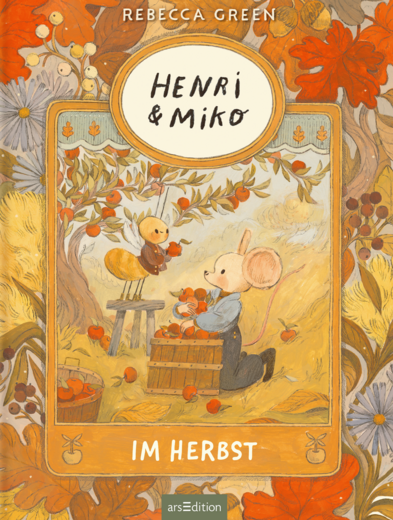 Buchcover "Henri und Miko: Im Herbst", arsEdition 