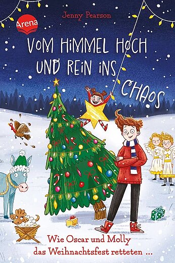 Buchcover "Vom Himmel hoch und rein ins Chaos", Arena 