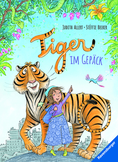 Buchcover "Tiger im Gepäck"