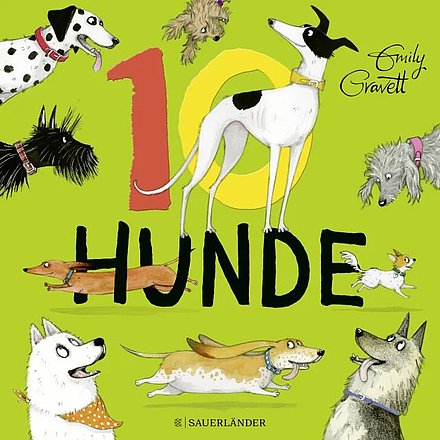 Buchcover "10 Hunde", Fischer Sauerländer