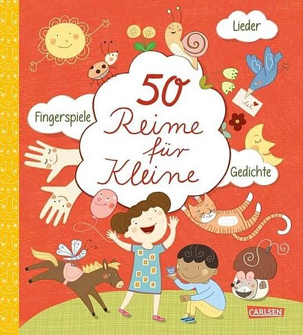 Buchcover "50 Reime für Kleine", Carlsen 