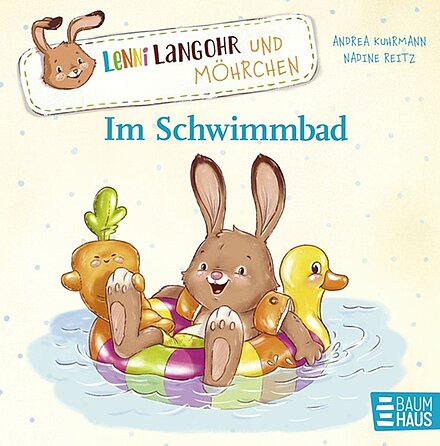 Buchciver "Lenni Langohr und Möhrchen im Schwimmbad", Baumhaus
