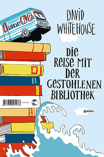 Buchcover "Die Reise mit der gestohlenen Bibliothek"